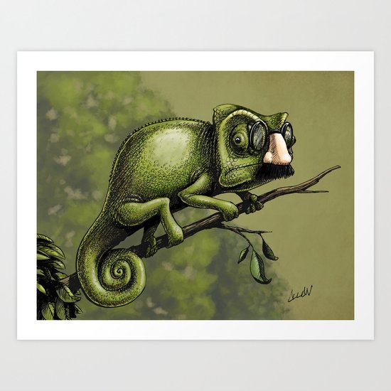 Disguise Art Print
