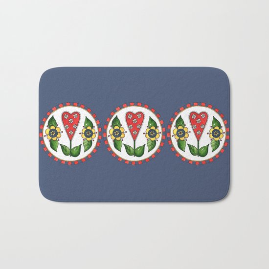 Circles of Love Bath Mat