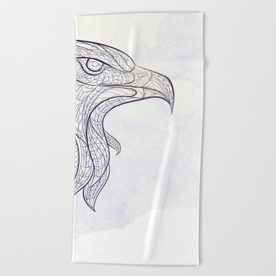 Ethnic Eagle Beach Towel