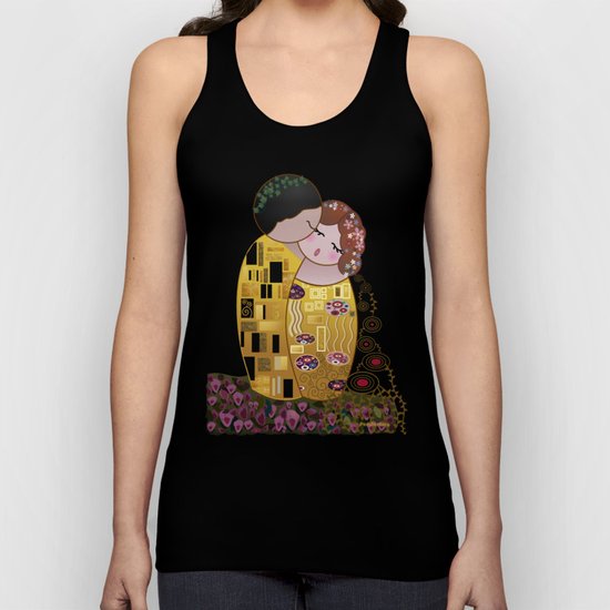 Kokeshi The Kiss Unisex Tank Top