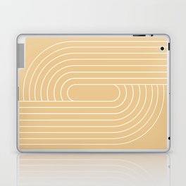 Oval Lines Abstract XXXIV Laptop Skin