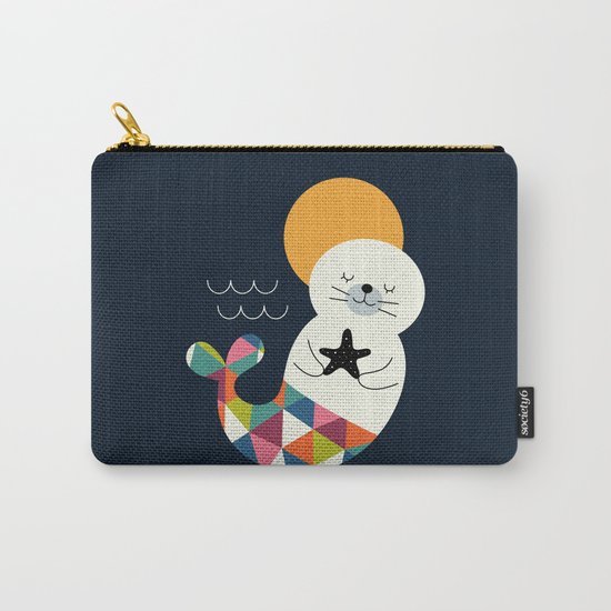 Seals Mermaid Carry-All Pouch