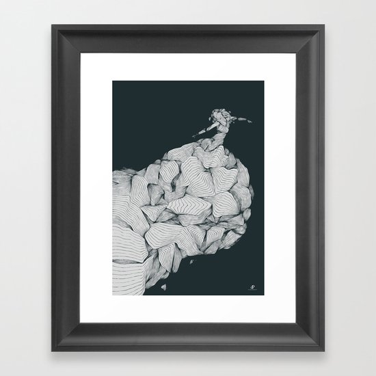 Come To Nothing Framed Art Print