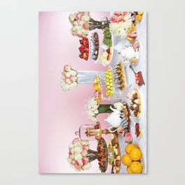 Pastry Party  Canvas Print