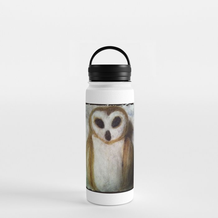 Caramel Barn Owl - Wise Owl Collection Water Bottle