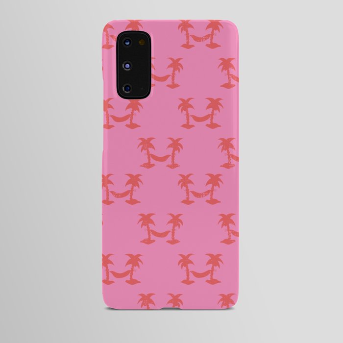 Hammocks Pink Red Android Case