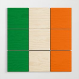 Flag of Ireland - Irish Flag Wood Wall Art