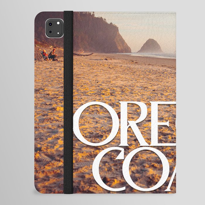 Oregon Coast Beach Sunset | Travel Photography iPad Folio Case