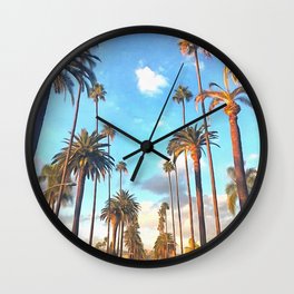 L.A. Morning Wall Clock