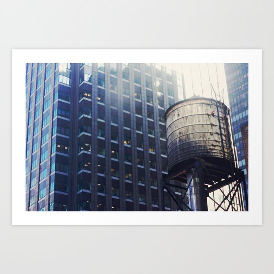 TMNT view Art Print