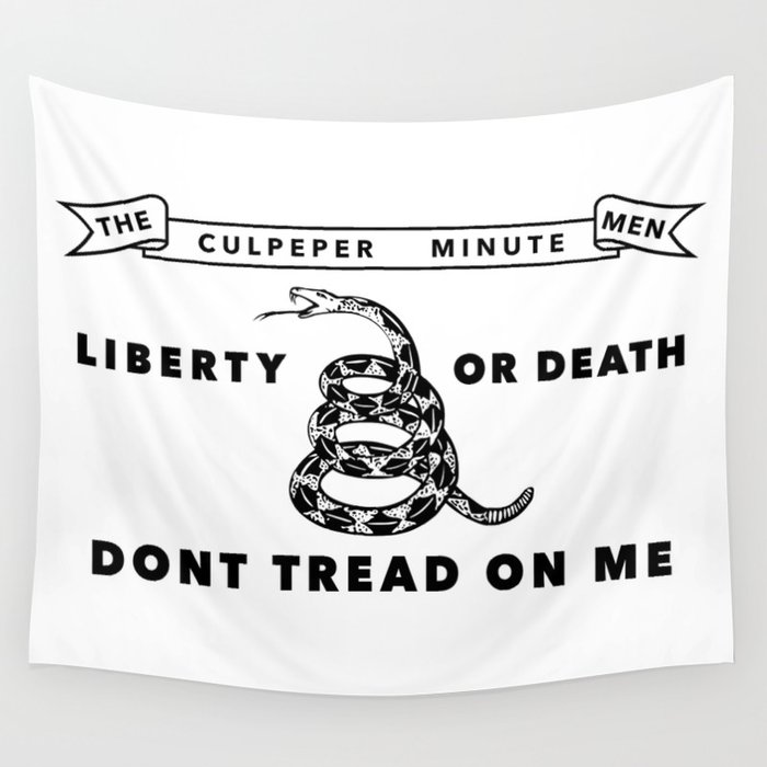 Culpeper Minutemen Flag Wall Tapestry