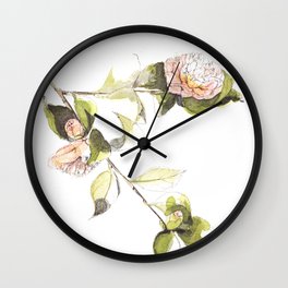 Camellia Wall Clock