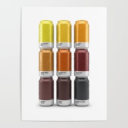 Beer colors Poster