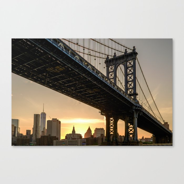 Manhattan Bridge, NYC Canvas Print