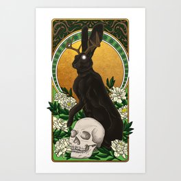 Guardian of Light and Death Art Print
