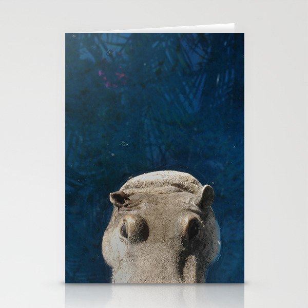 Hippo on the Tropic of Capricorn  Stationery Cards