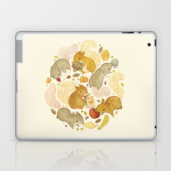 Things Squirrels Probably Shouldn't Be Eating Laptop & iPad Skin