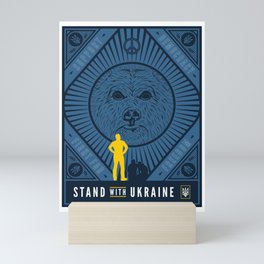 Stand With Ukraine Mini Art Print