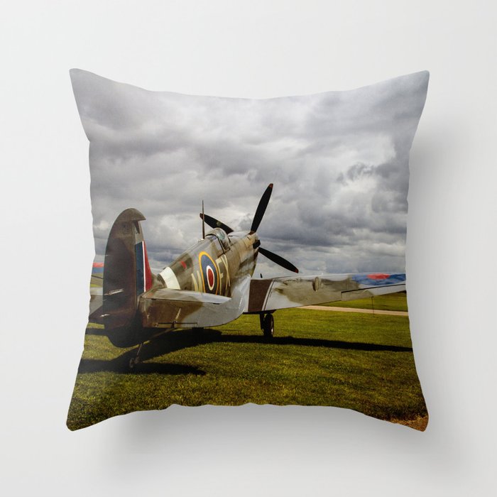 Spitfire Throw Pillow