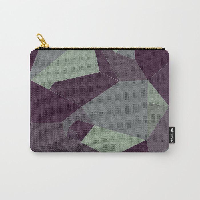 Low Poly Abstract Carry-All Pouch