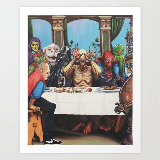 The Best Supper Art Print
