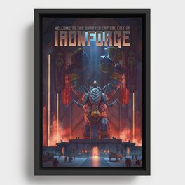 Ironforge (Novel) Framed Canvas
