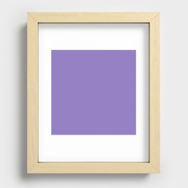 Purple Dahlia Recessed Framed Print