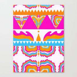 dreaming in dayglo, pink  Canvas Print