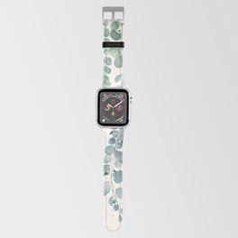 Watercolor Eucalyptus Leaves Apple Watch Band
