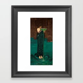 Circe Invidiosa - John William Waterhouse Framed Art Print