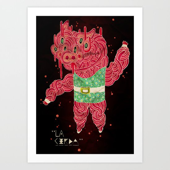 the Pig Art Print