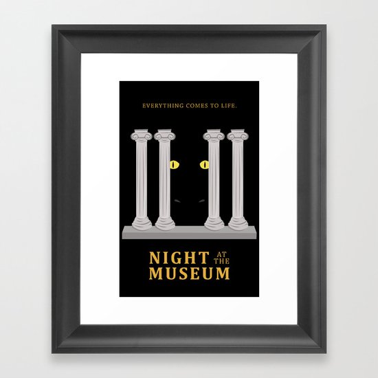 Night at the Museum Framed Art Print