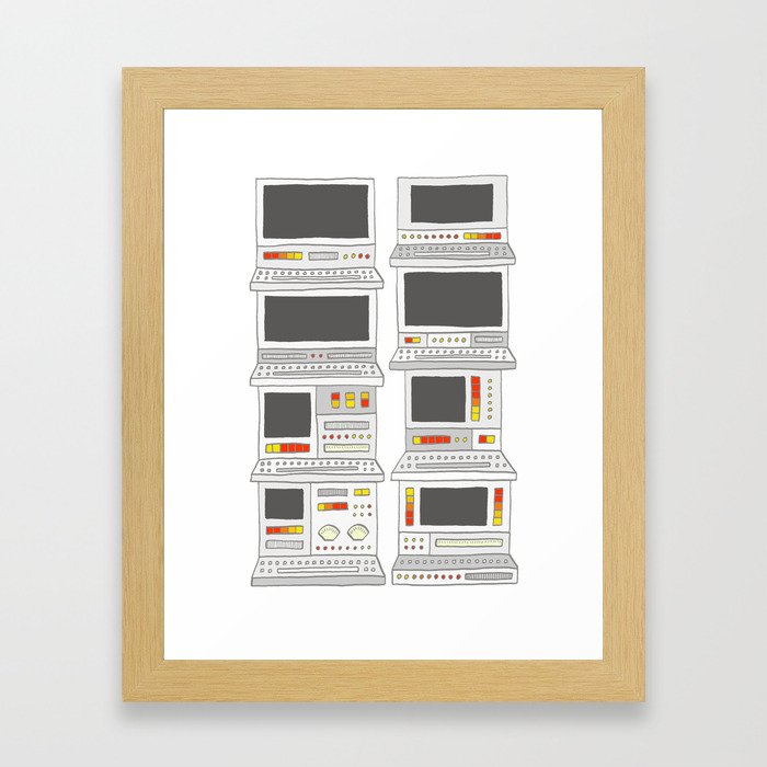 Computer Print 2 Framed Art Print