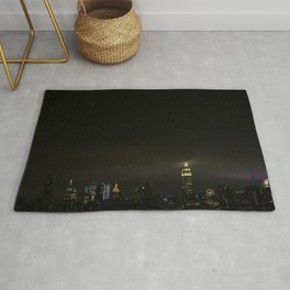 Empire State at Night, A Rug
