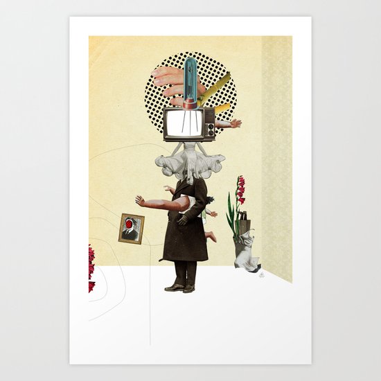 The truth is dead 1 Art Print
