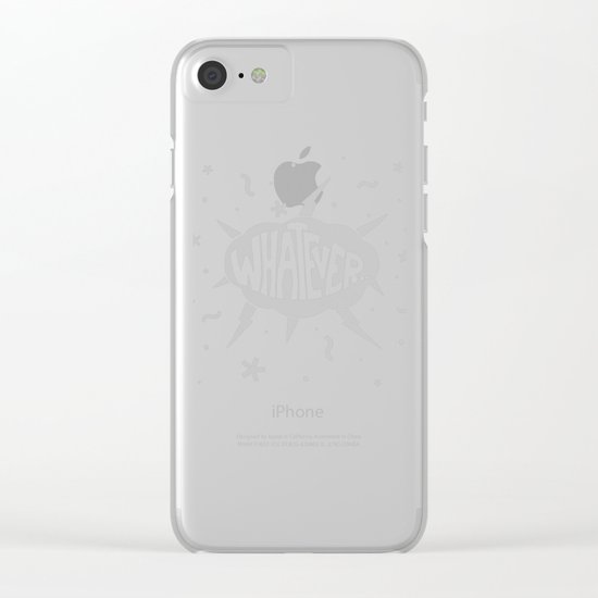 UGH! Clear iPhone Case
