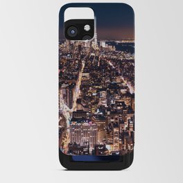 New York City Night iPhone Card Case