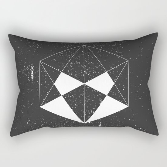Hexagon Rectangular Pillow