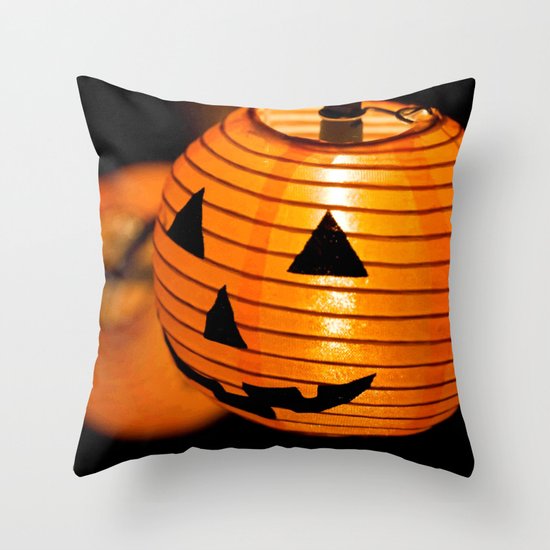 Happy Halloween Throw Pillow