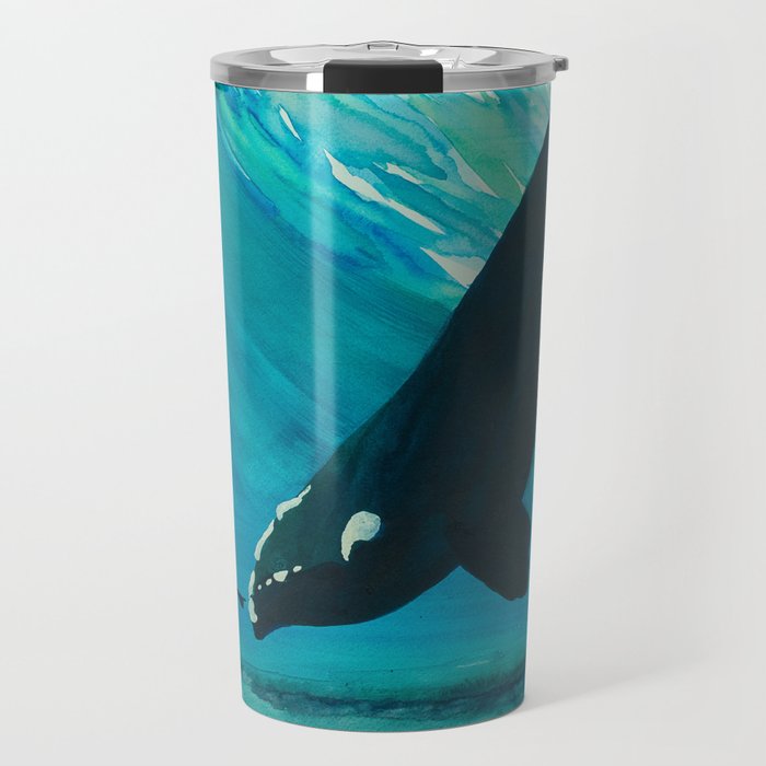 Whale & Diver Travel Mug
