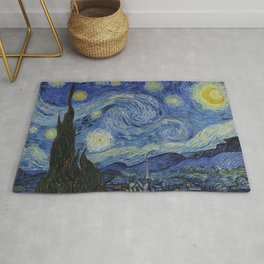 The Starry Night Rug
