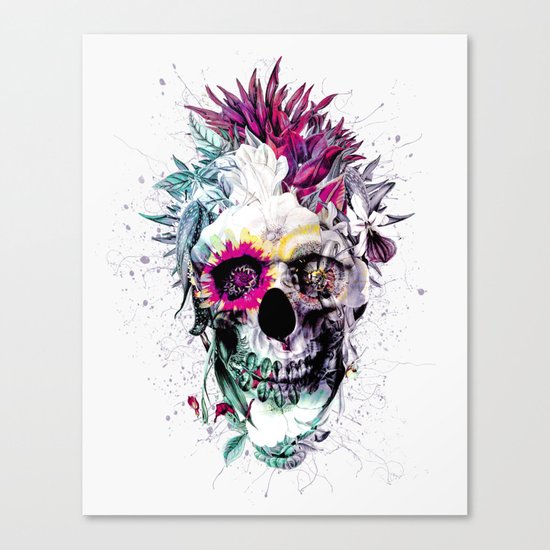Skull Punk IV Canvas Print