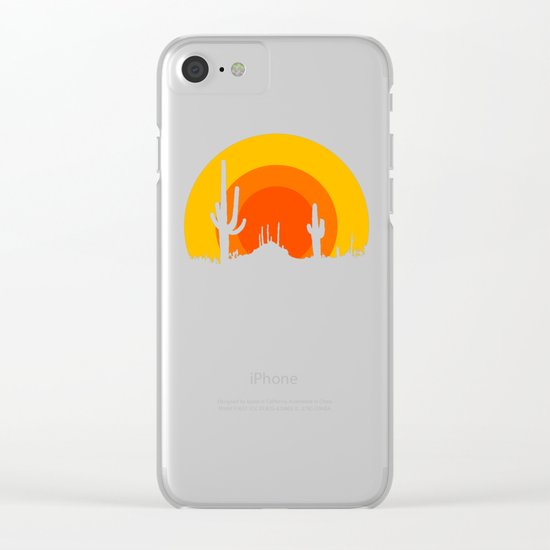 mucho calor Clear iPhone Case
