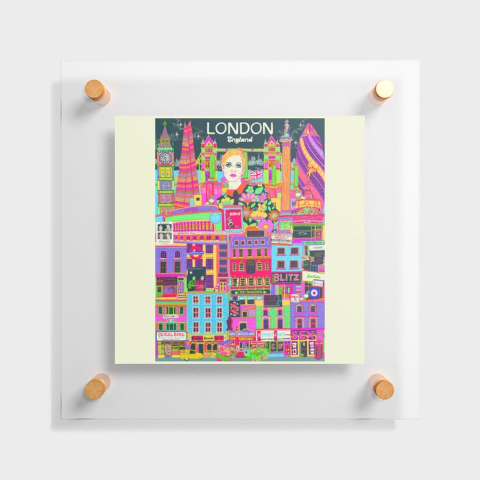 London - England - Travel Floating Acrylic Print