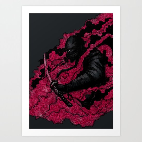 Ninja Art Print