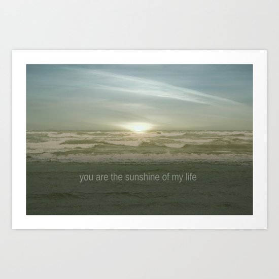 OCEAN Art Print