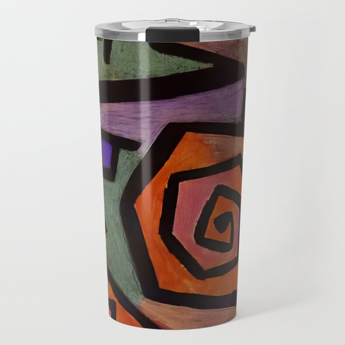 Paul Klee - Heroic Roses Travel Mug