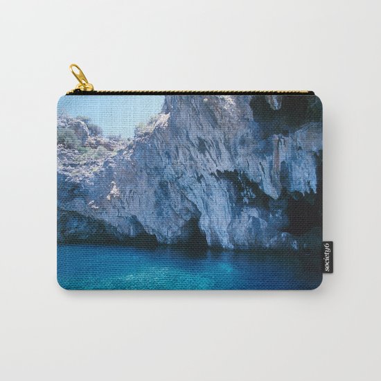 NATURE'S WONDER #5 - BLUE GROTTO (Turkey) #2 #art #society6 Carry-All Pouch