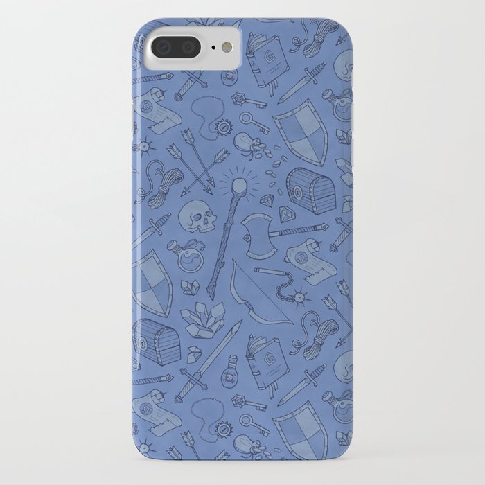 Inventory in Blue iPhone Case