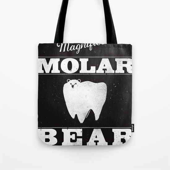 Molar Bear (Gentlemen's Edition) Tote Bag